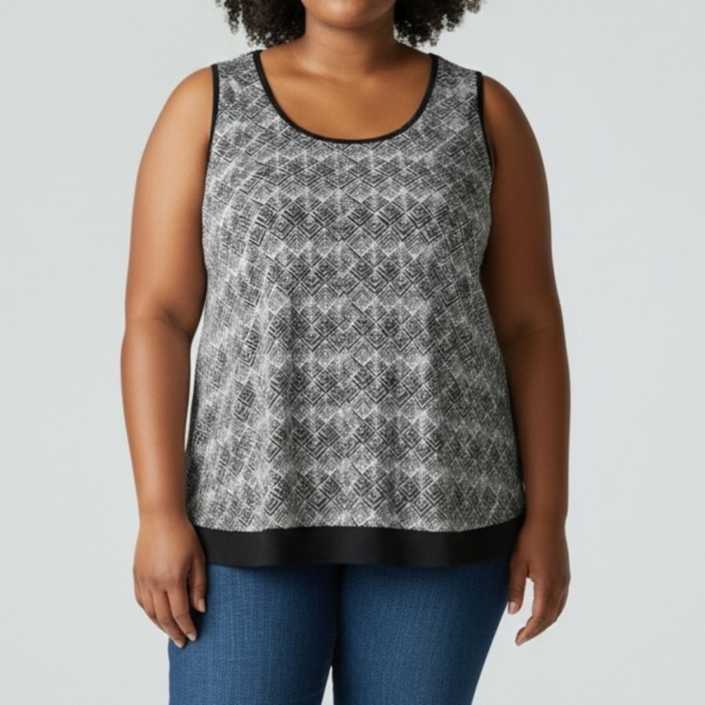Pennington's Sleeveless Top Black